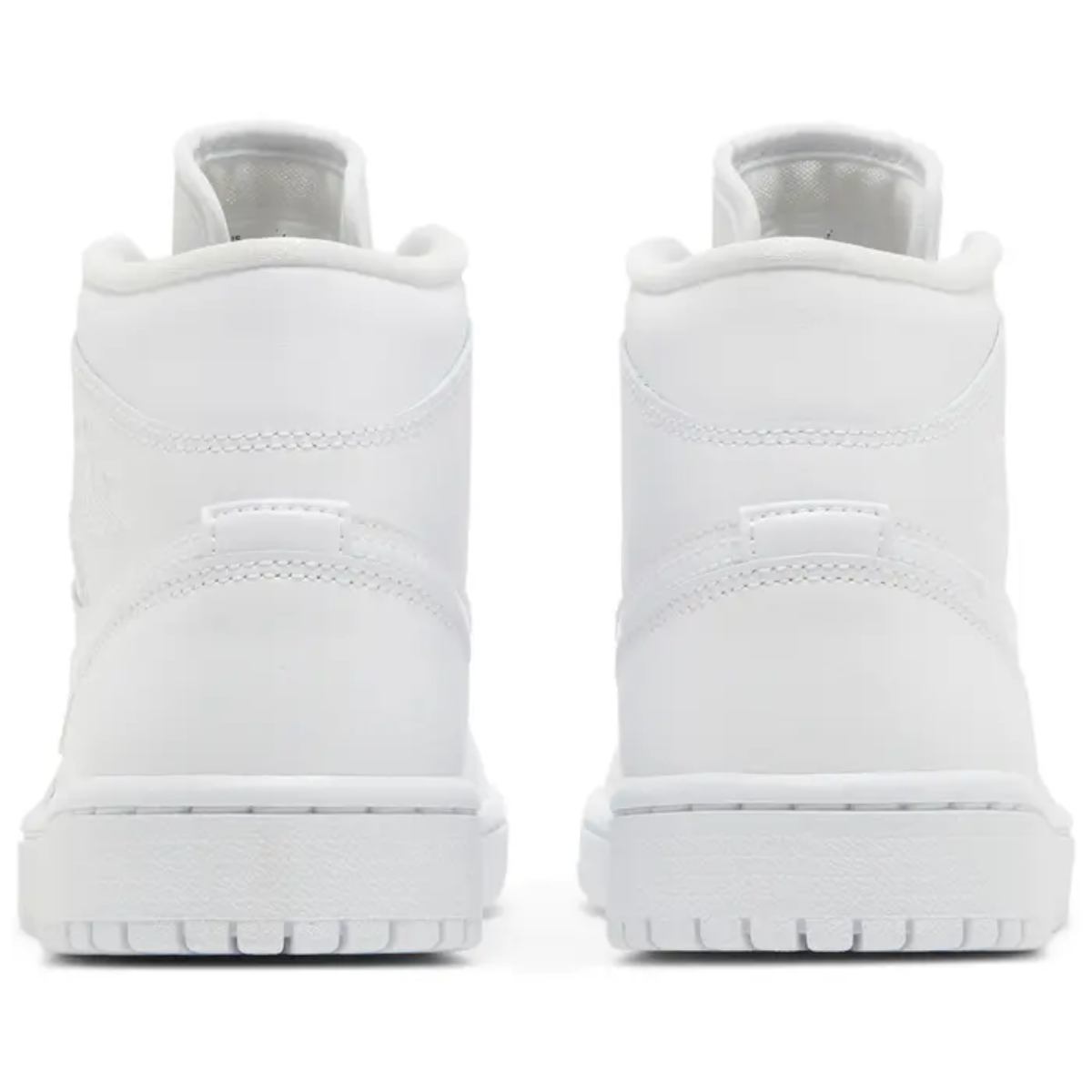 Air Jordan 1 Mid (Triple White)