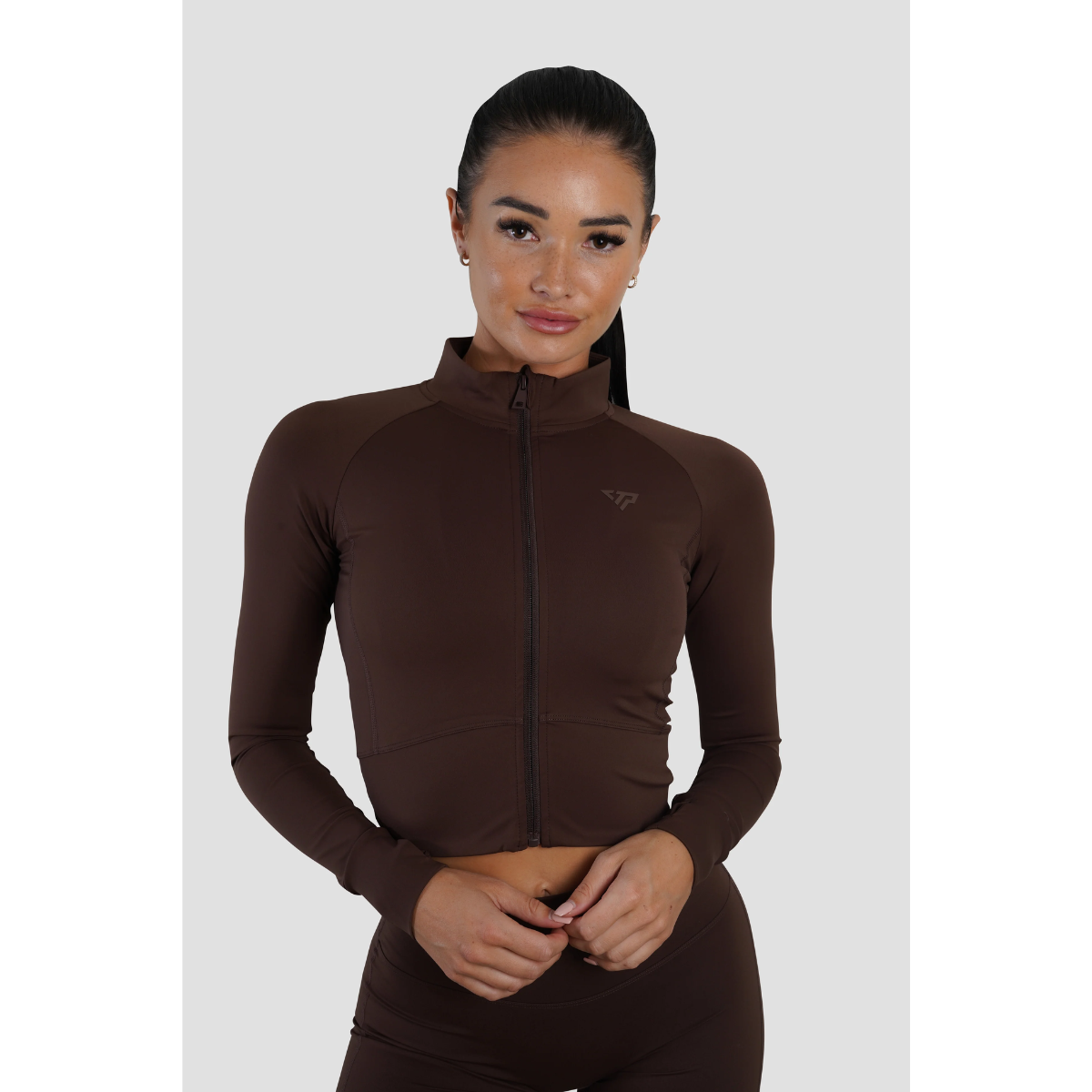 KEEPTHATPUMP Luxe Zip Jacket (Espresso)