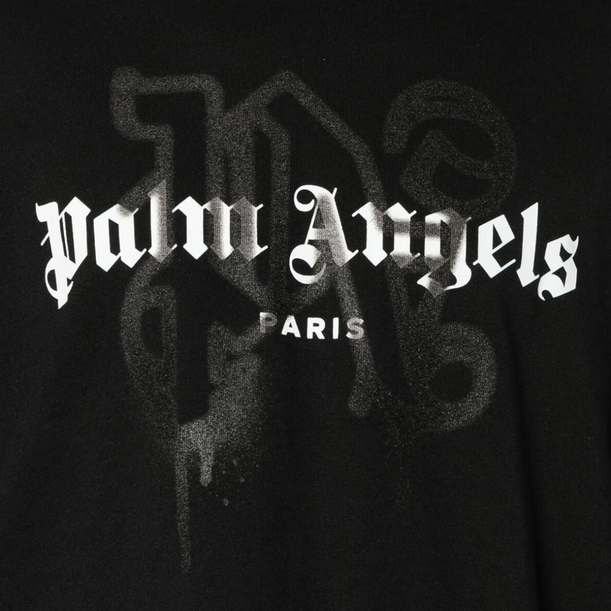 Palm Angels Paris Sprayed Monogram T-Shirt