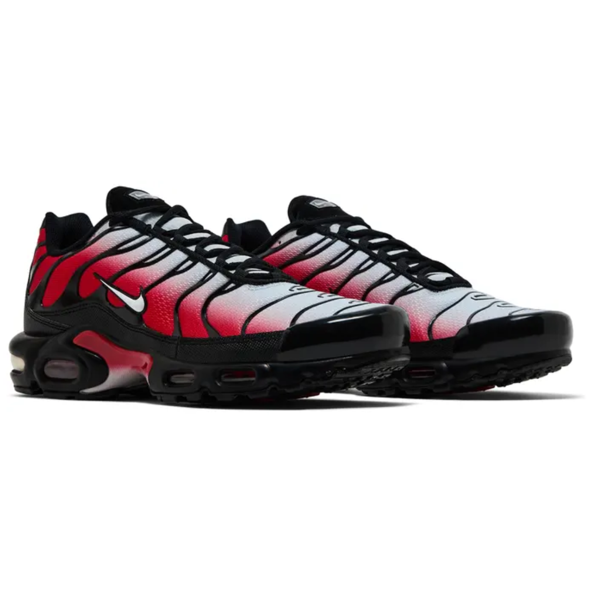 Nike Air Max Plus (Pure Platinum/University Red)