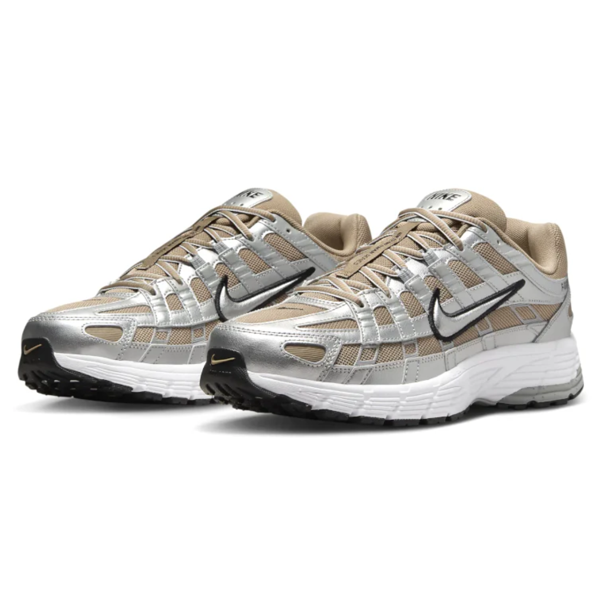 Nike P-6000 (Khaki/Metallic Silver)