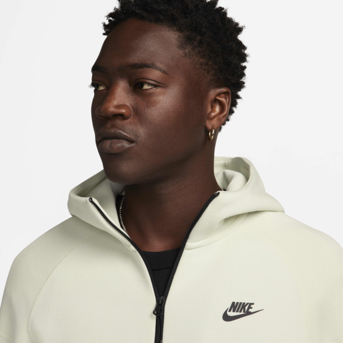 Nike Mens Tech Fleece Full zip Hoodie (Sea Glass)