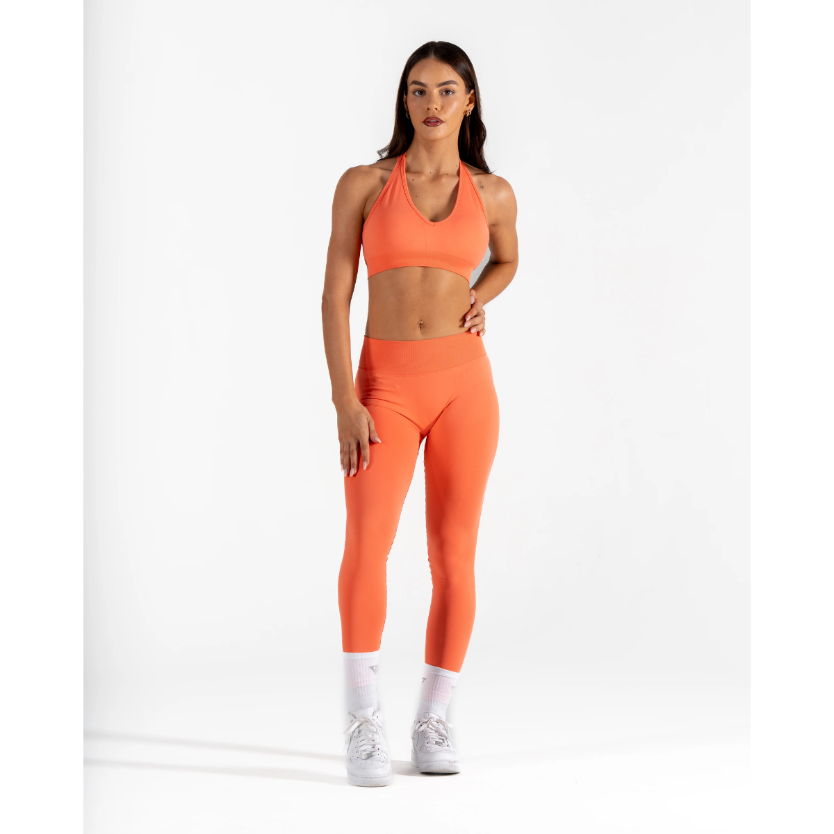 KEEPTHATPUMP Recoil Leggings (Tahiti Orange)
