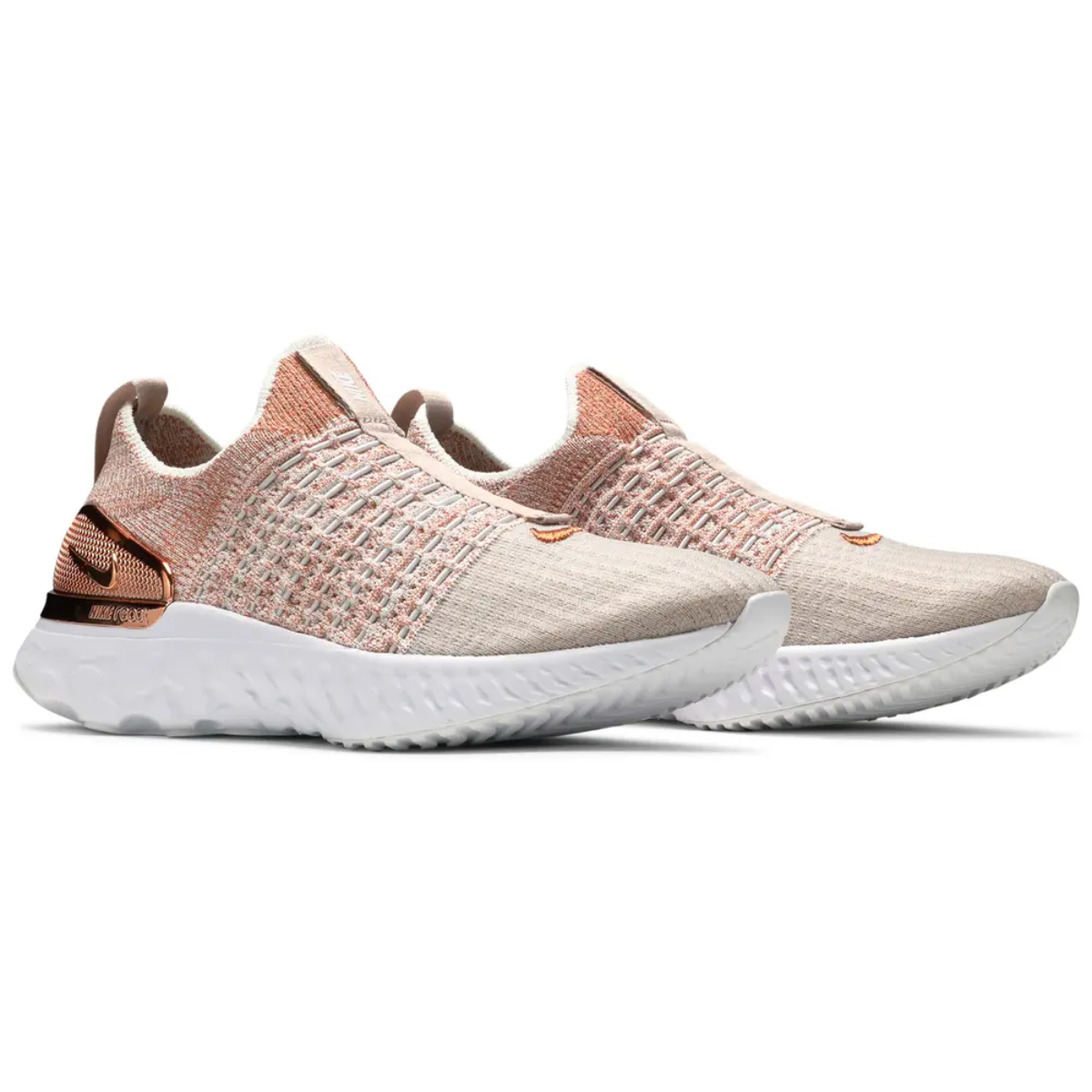 Nike React Phantom Run Flyknit 2 PRM (Fossil Stone/Metallic Bronze)