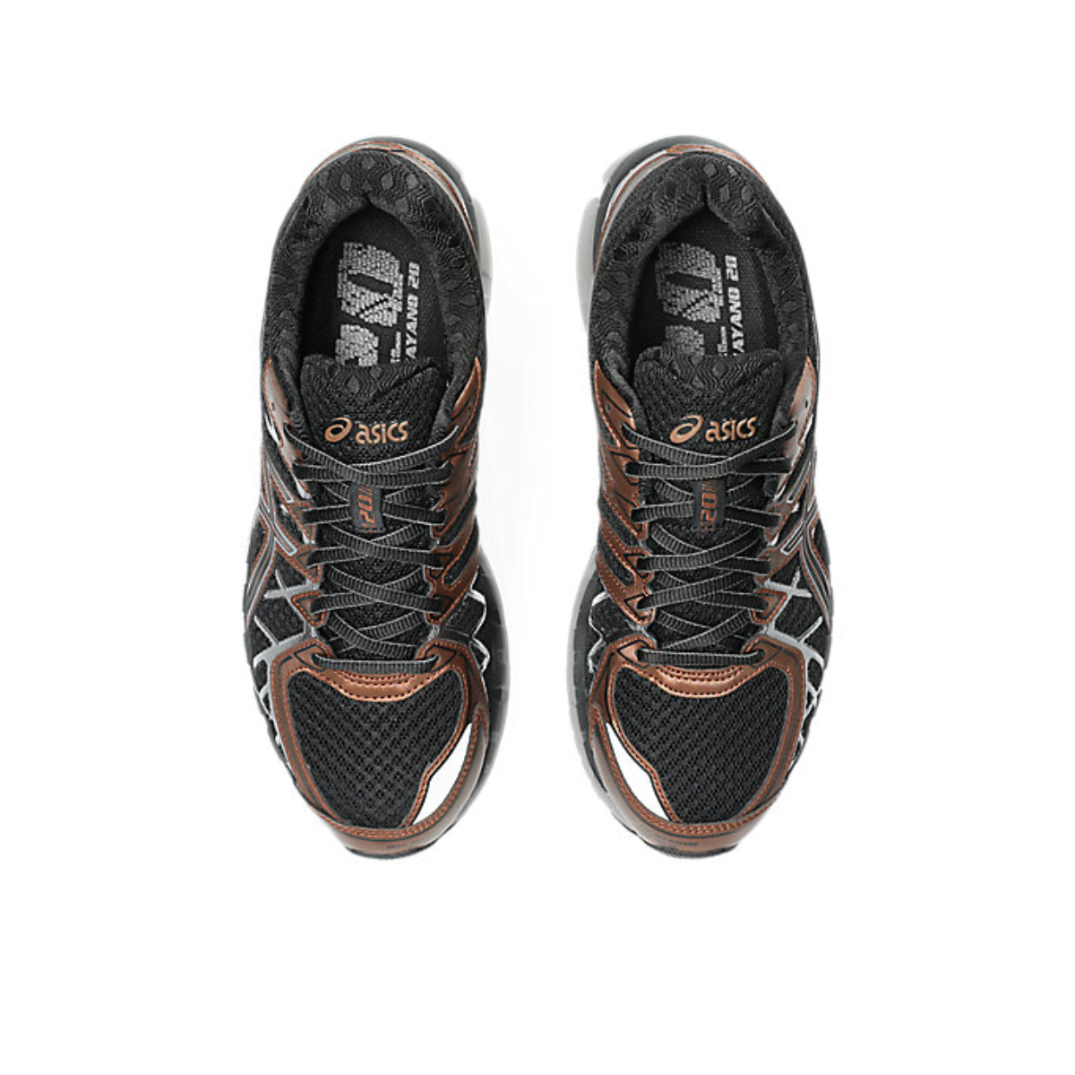 ASICS GEL-Kayano 20 (Black/Reddish Brown)