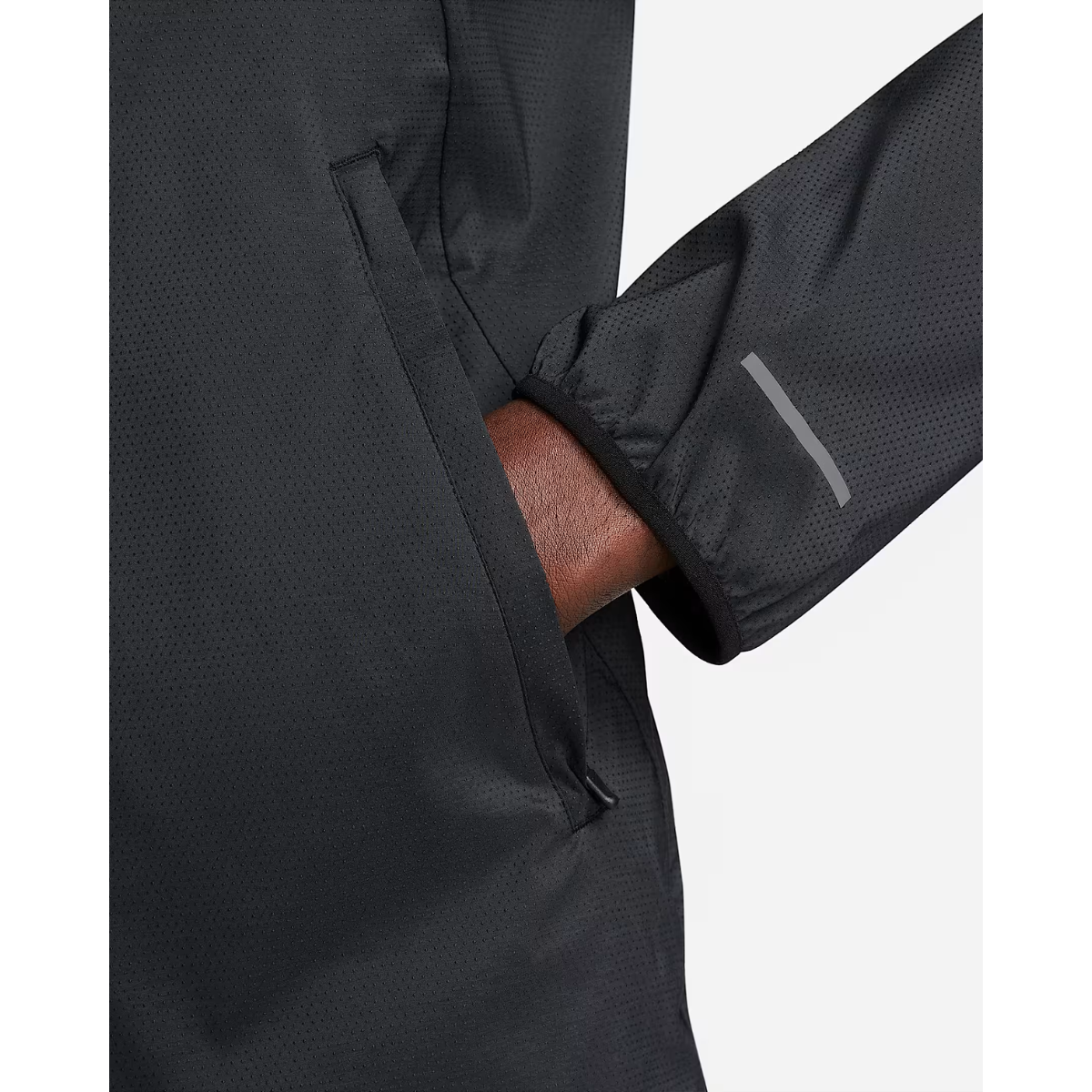 Nike Windrunner Men's Repel Running Jacket (Black)