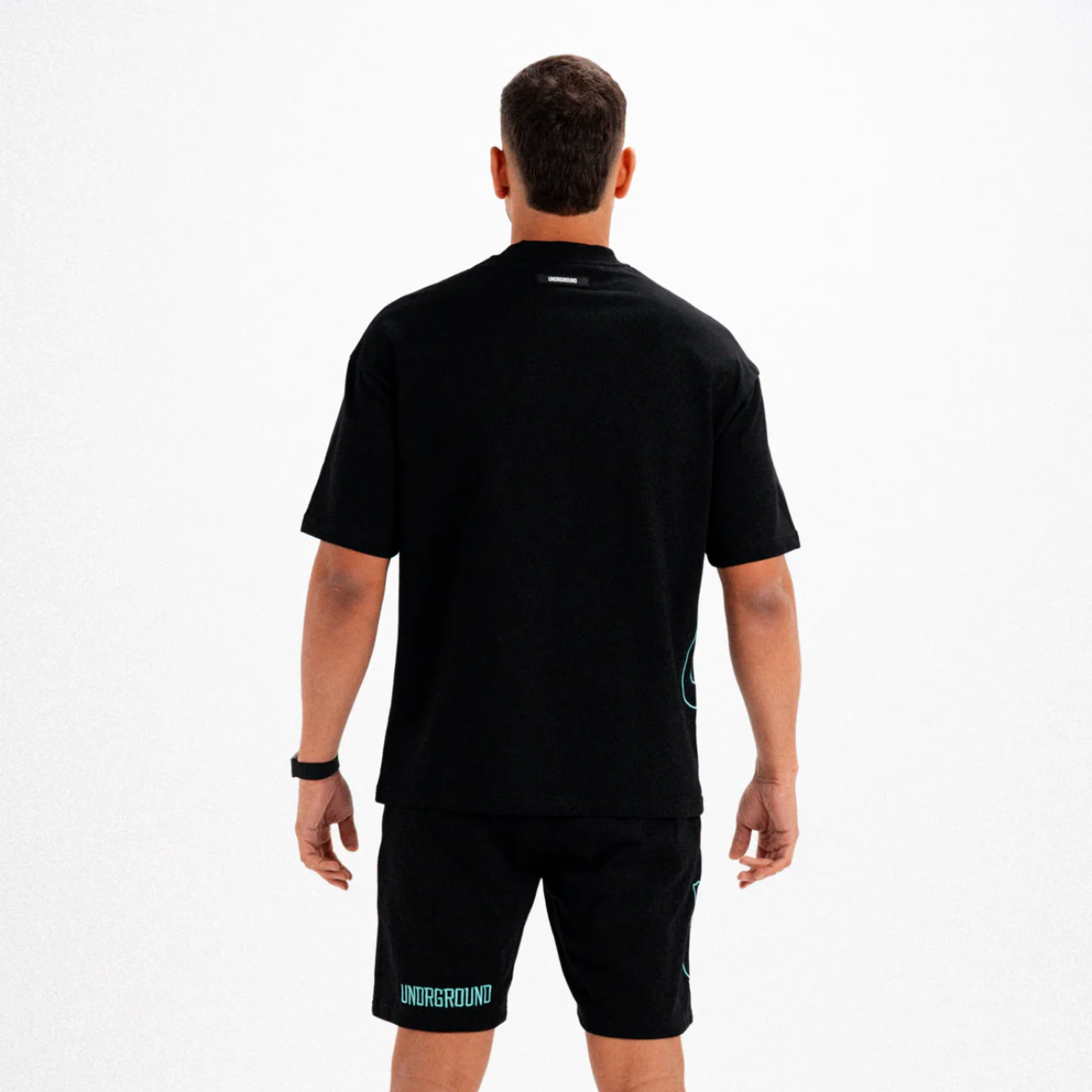 Undrground Omerta T-Shirt (Black/Tiffany)