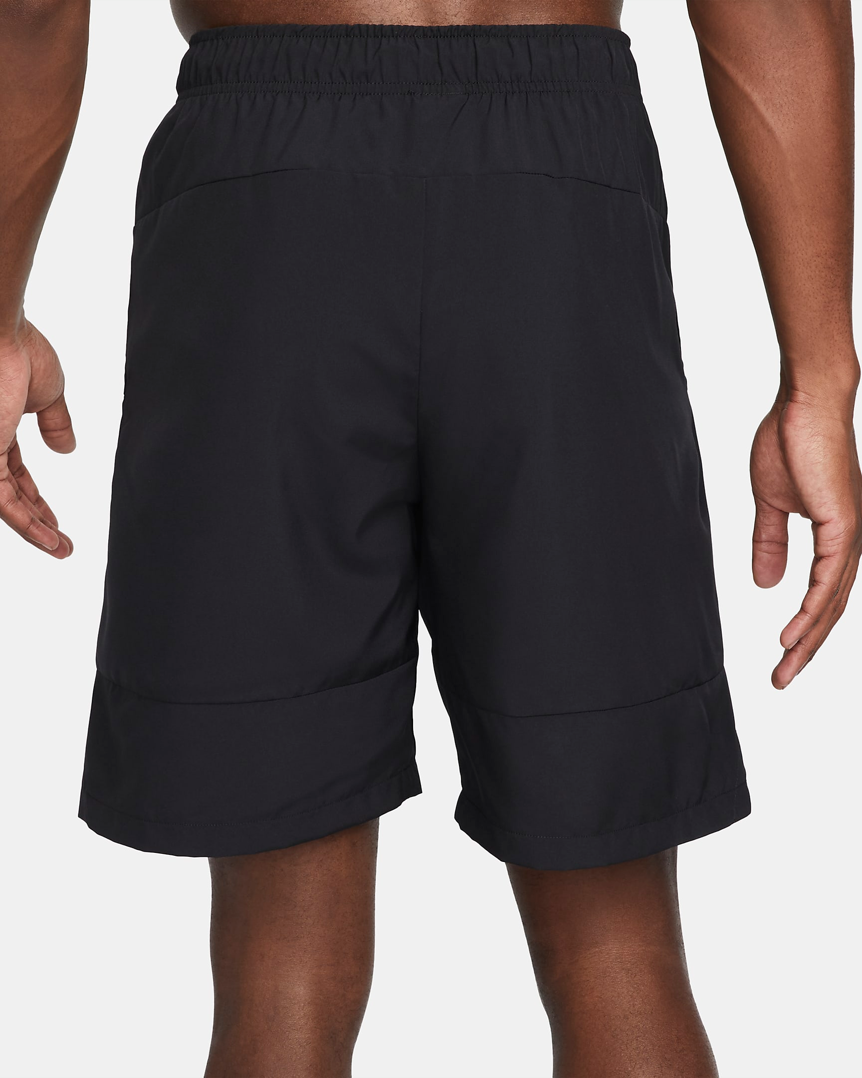 Nike Mens Dri-FIT Woven Shorts Small Logo (Black)