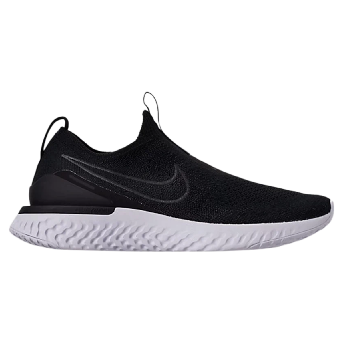 Nike Epic Phantom React Flyknit Black White