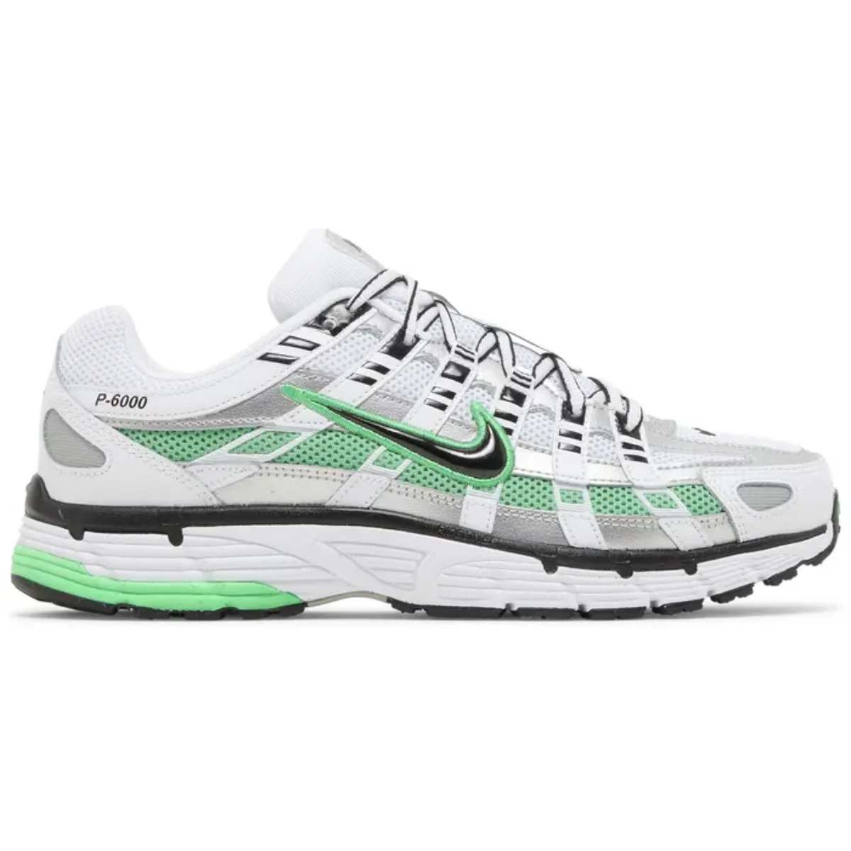Nike P-6000 (White/Spring Green)