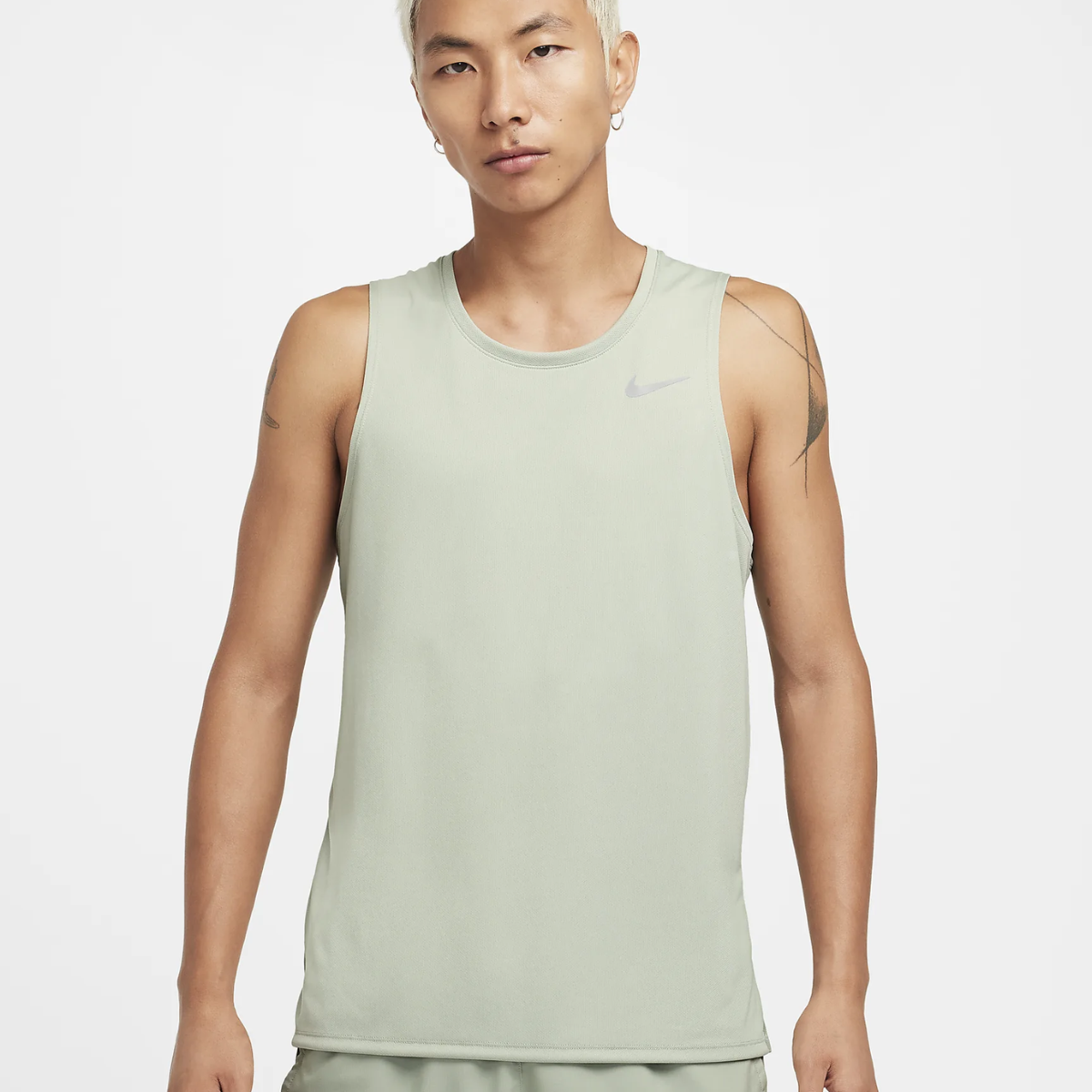 Nike Mens Dri-FIT Miler Tank (Jade Horizon)