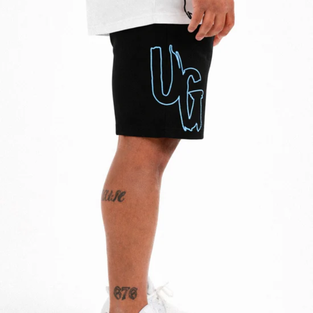 Undrground Omarta Shorts (Black/Blue)