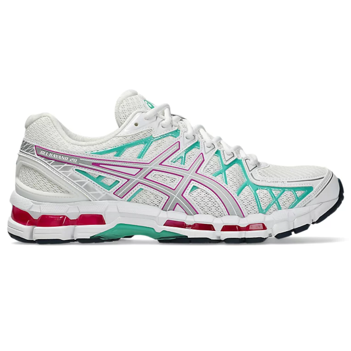 ASICS GEL-Kayano 20 (White/Aurora Green)