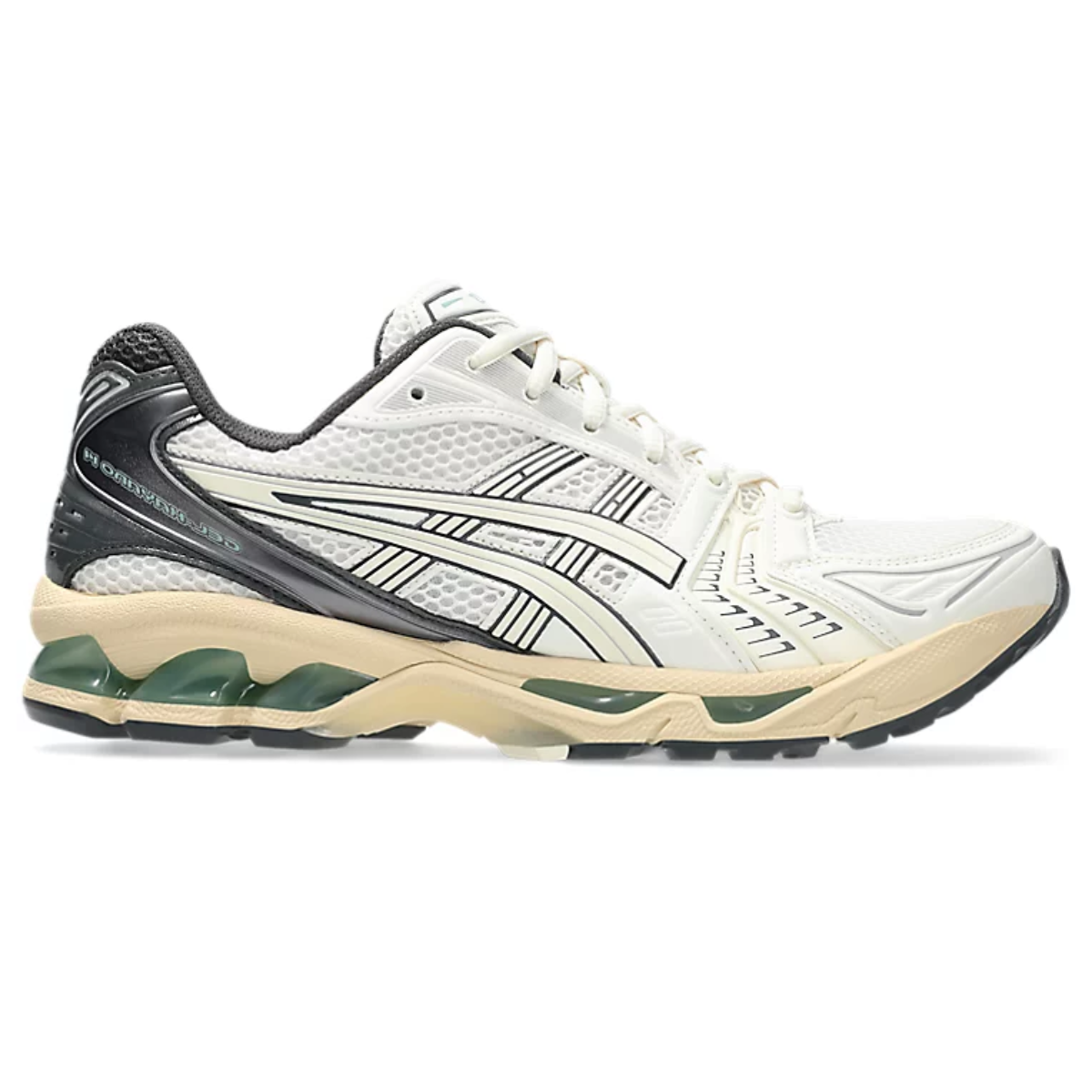 ASICS GEL-Kayano 14 (Cream/Obsidian Grey)