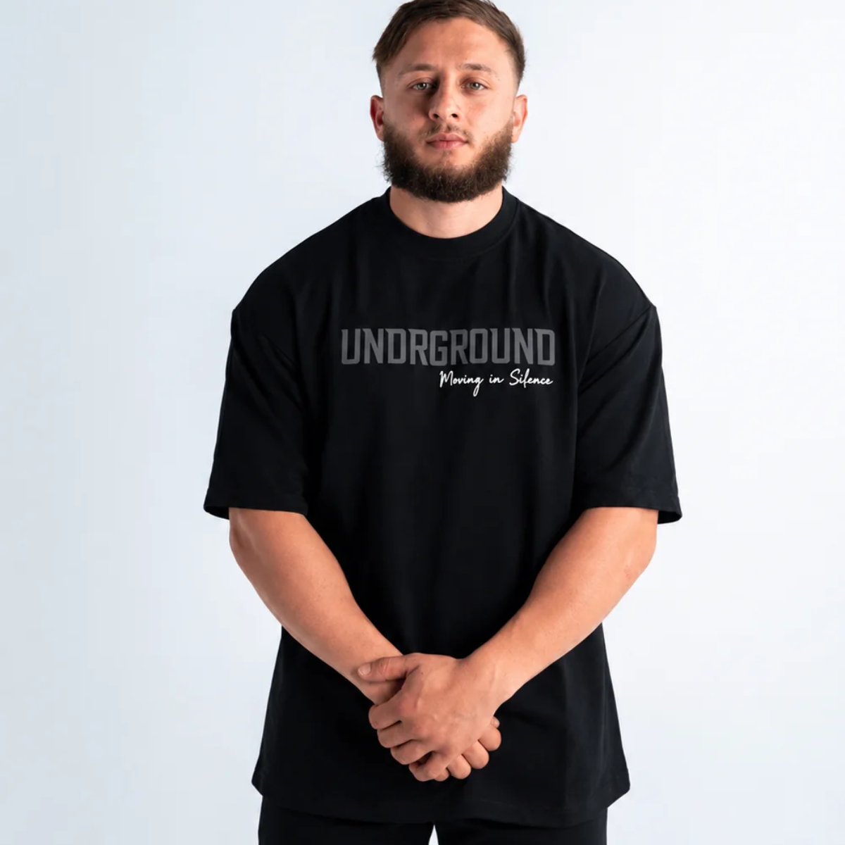 Undrground Moving In Silence T-Shirt (Black/Charcoal)