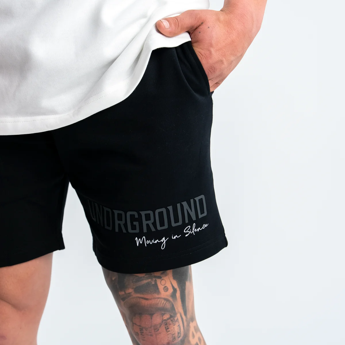 Undrground Moving In Silence Shorts (Black/Charcoal)
