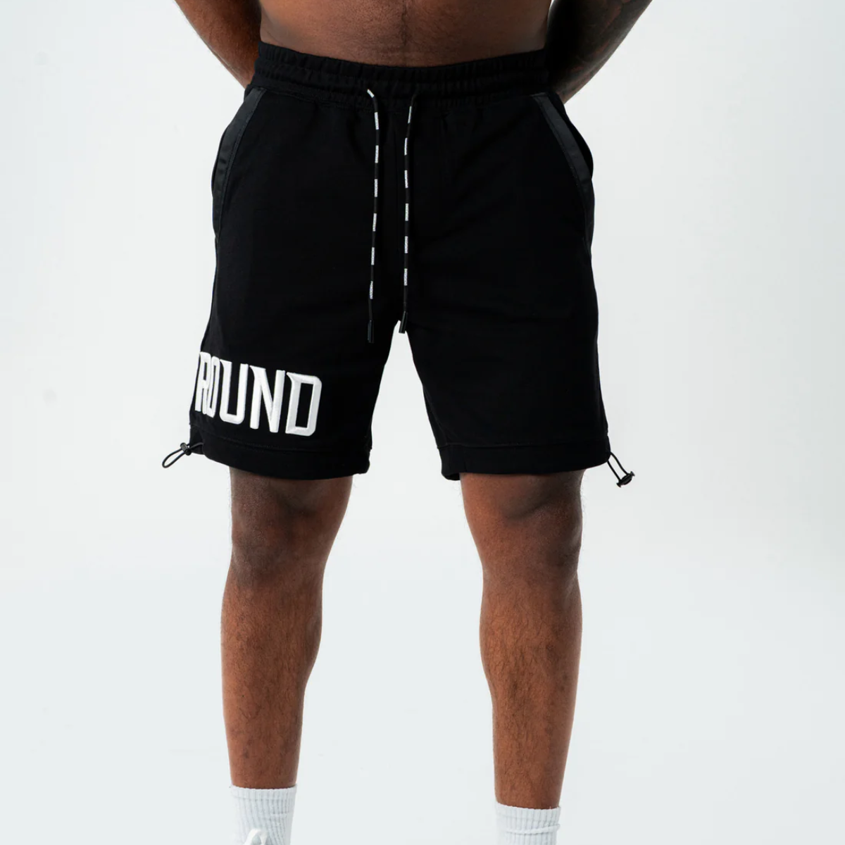 Undrground Empire Street Shorts (Black/White)