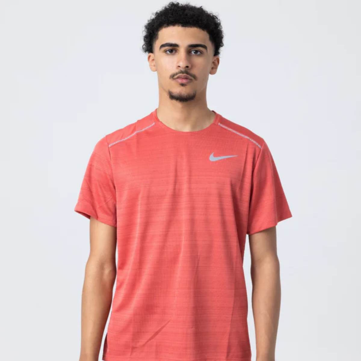Nike Dri-Fit Miler 1.0 T-Shirt (Adobe Red)