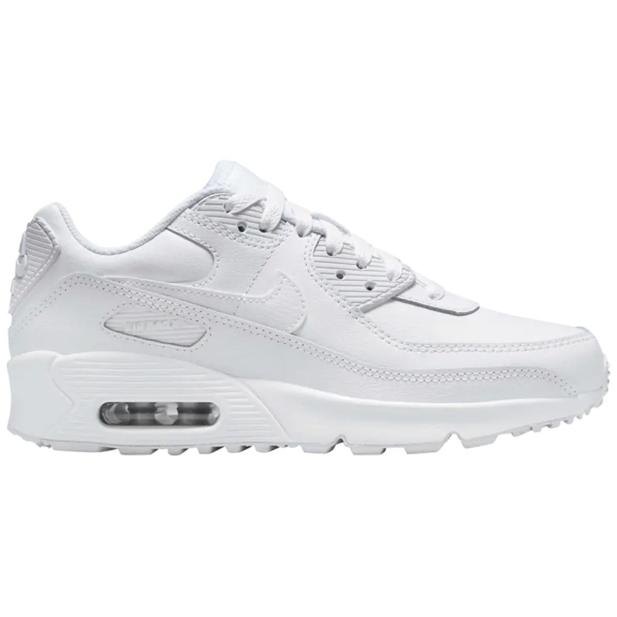 Nike Air Max 90 GS (Triple White)