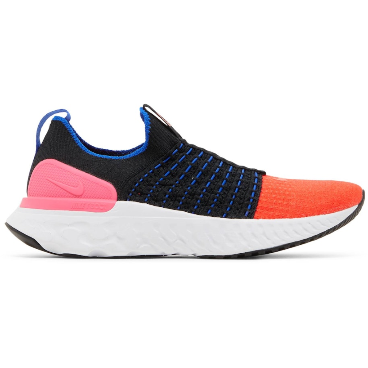 Nike React Phantom Run Flyknit 2 (Black/Bright Crimson)