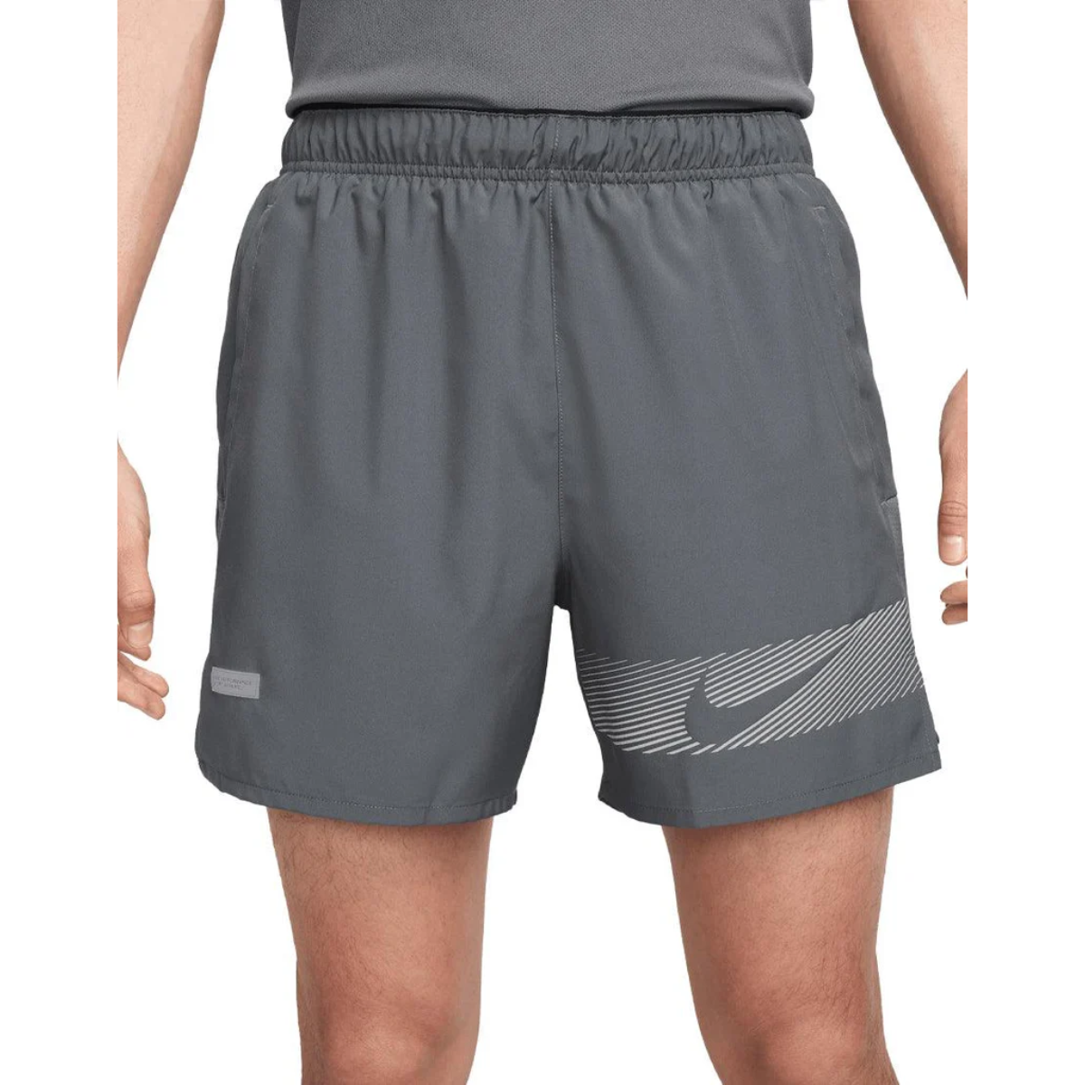 Nike Challenger 5" Brief Flash Shorts (Smoke Grey)