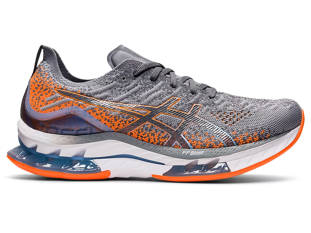 ASICS GEL-Kinsei Blast (Sheet Rock/Shocking Orange)
