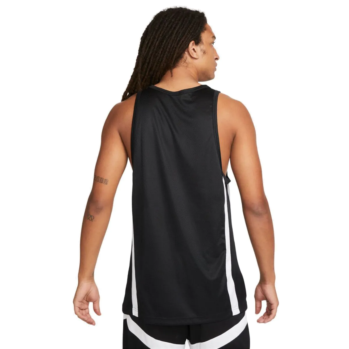 Nike Icon Men's Dri-FIT Basketball Tank (Black/White)