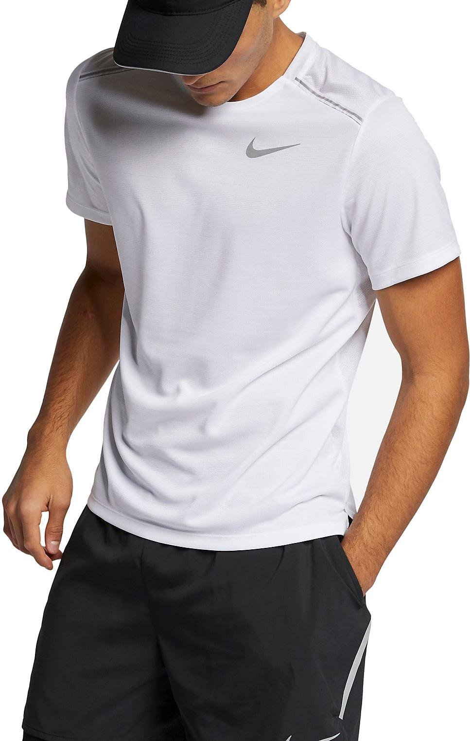Nike Dri-Fit Miler 1.0 T-Shirt (White)