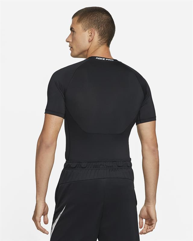 Nike Pro Dri-Fit Tight Fit Short Sleeve T-Shirt (Black)