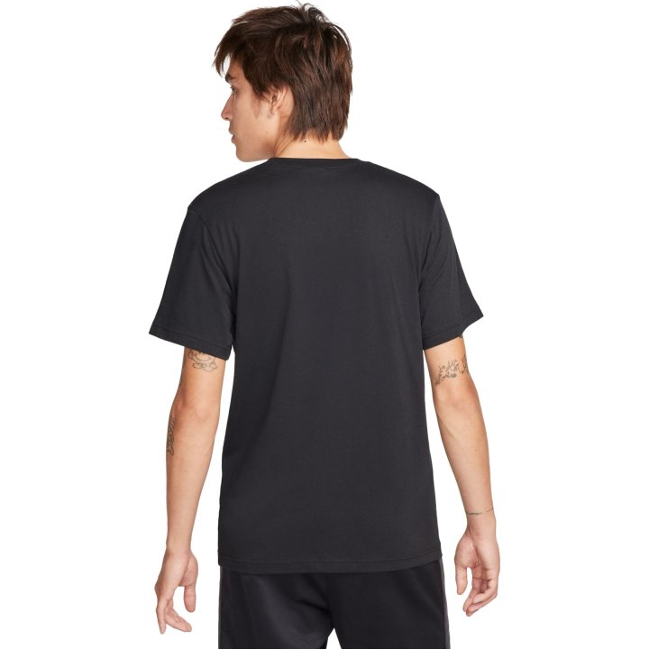 Nike Men's Sportswear Graphic T-Shirt (Black/Iron Grey)