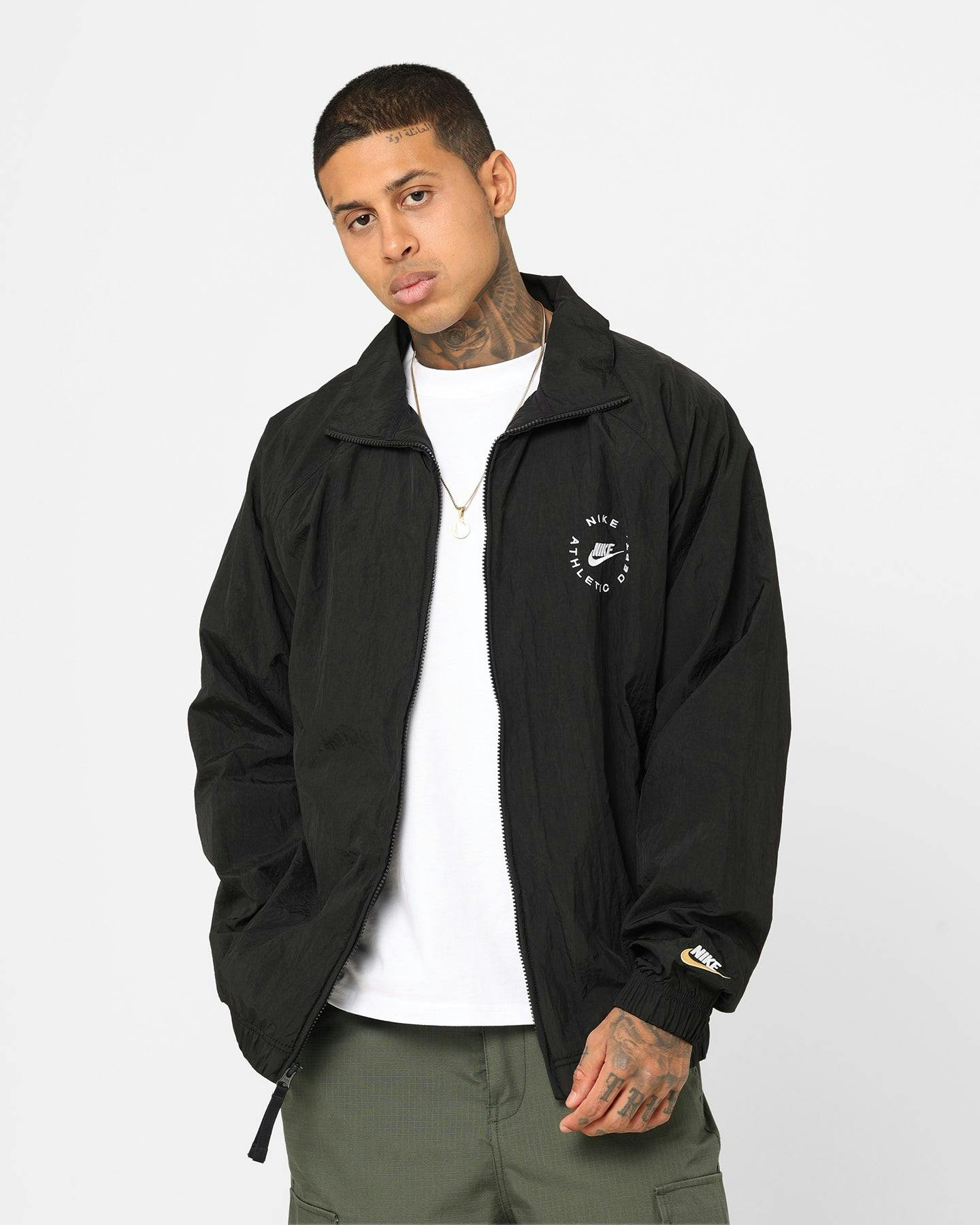 Nike Sporstwear Athletic Department Woven Jacket (Black)