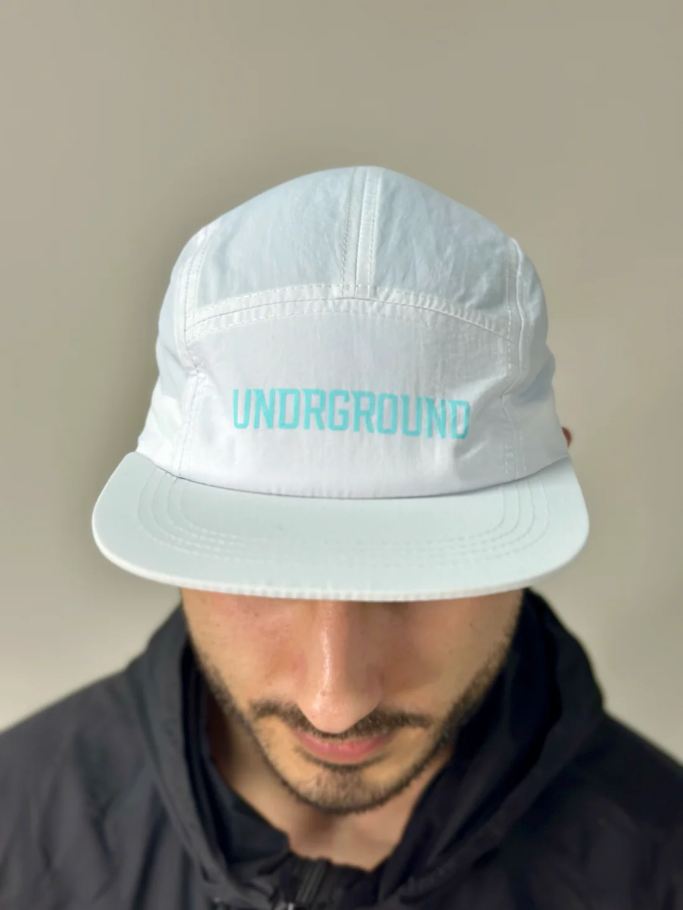 Undrground Dry-Fit Baseball Cap (White)