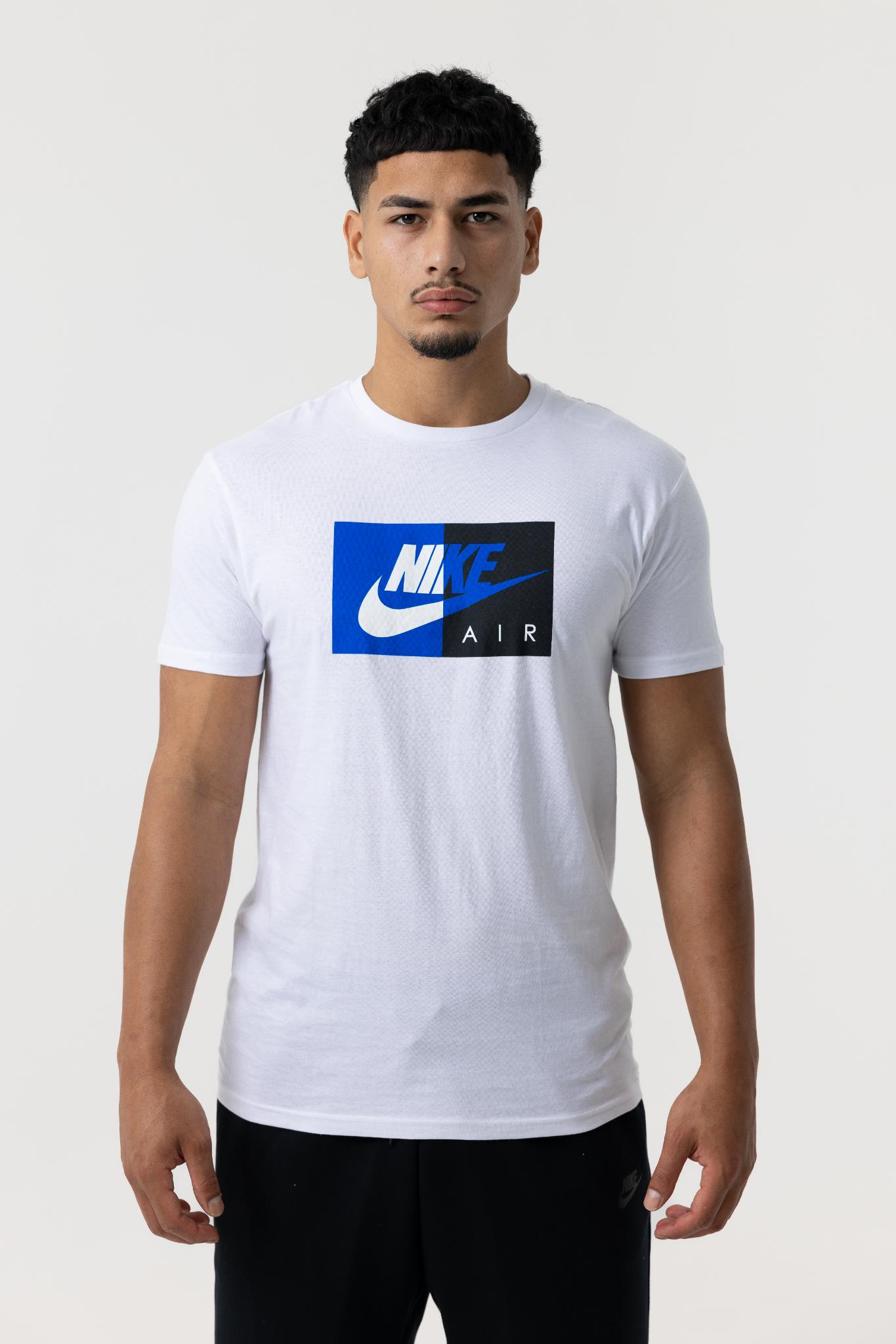 Nike Mens Air Block Logo T-Shirt (White)