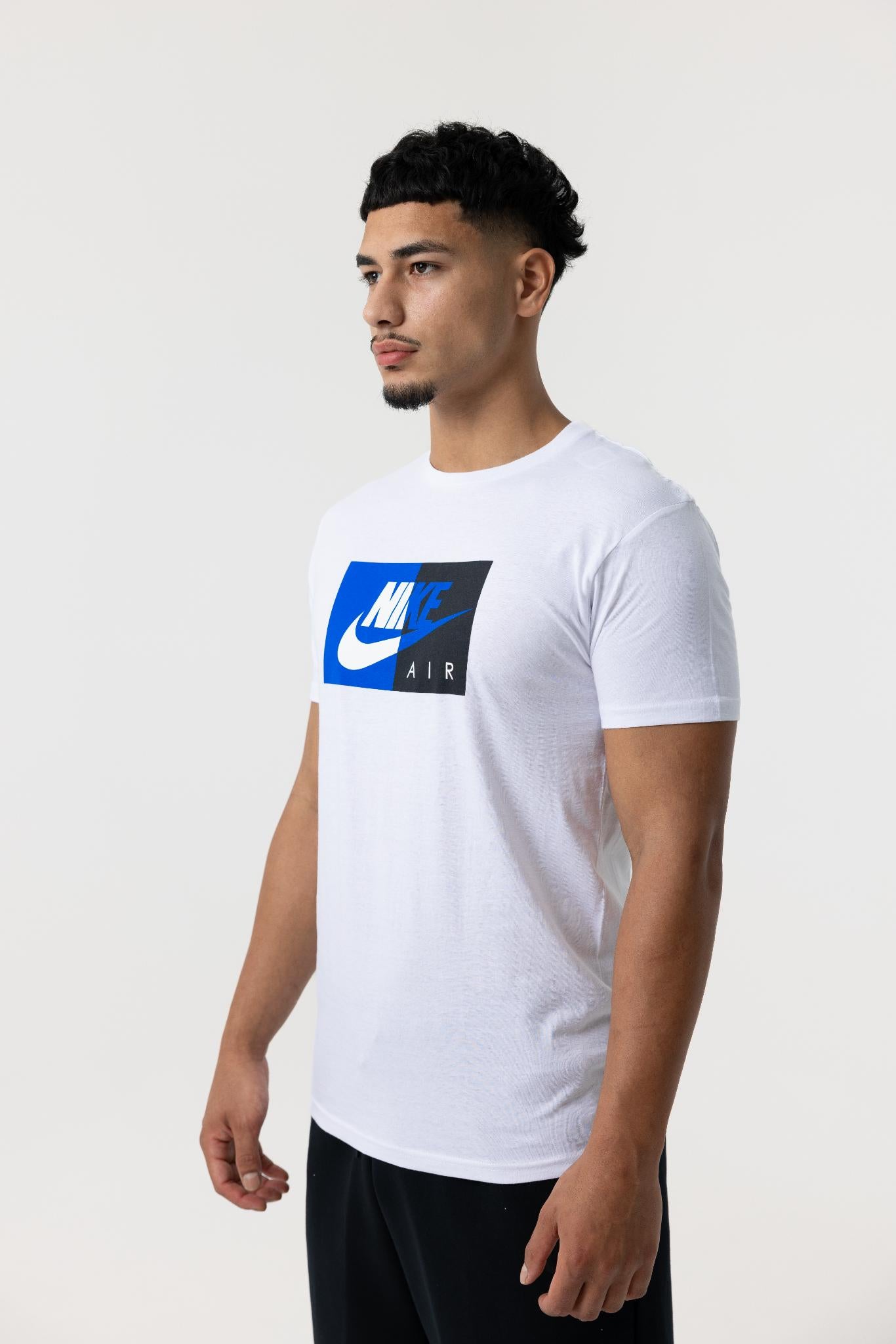 Nike Mens Air Block Logo T-Shirt (White)