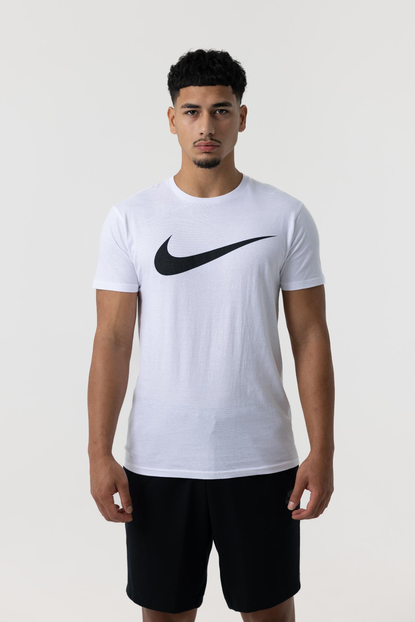 Nike Mens Swoosh Logo T-Shirt (White)