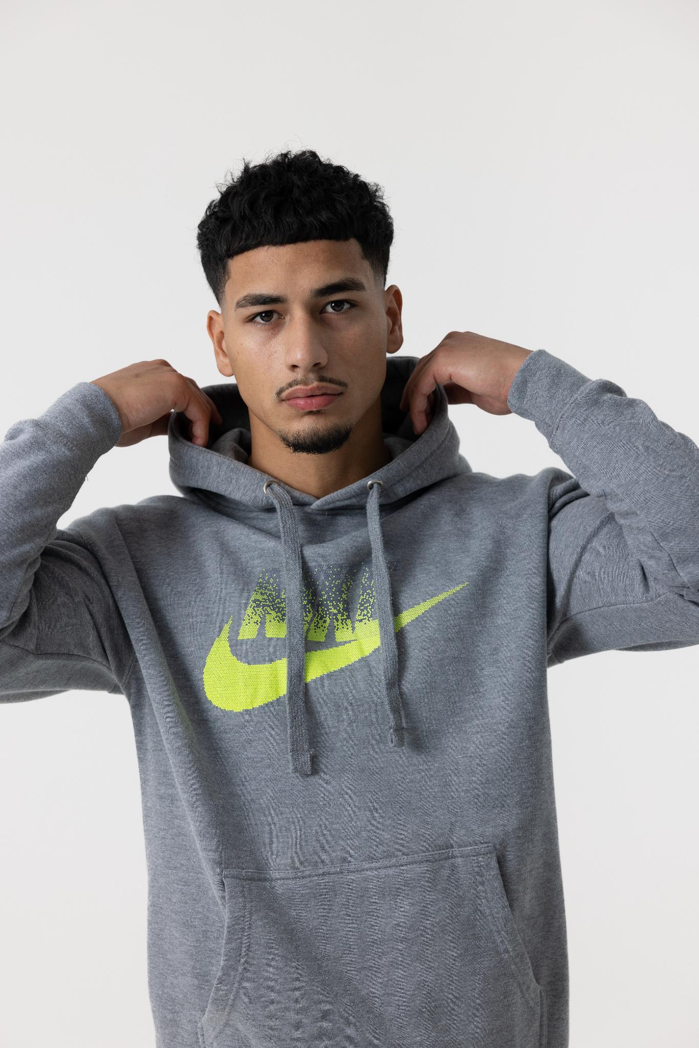 Nike Mens AW77 Futura Hoodie (Grey)