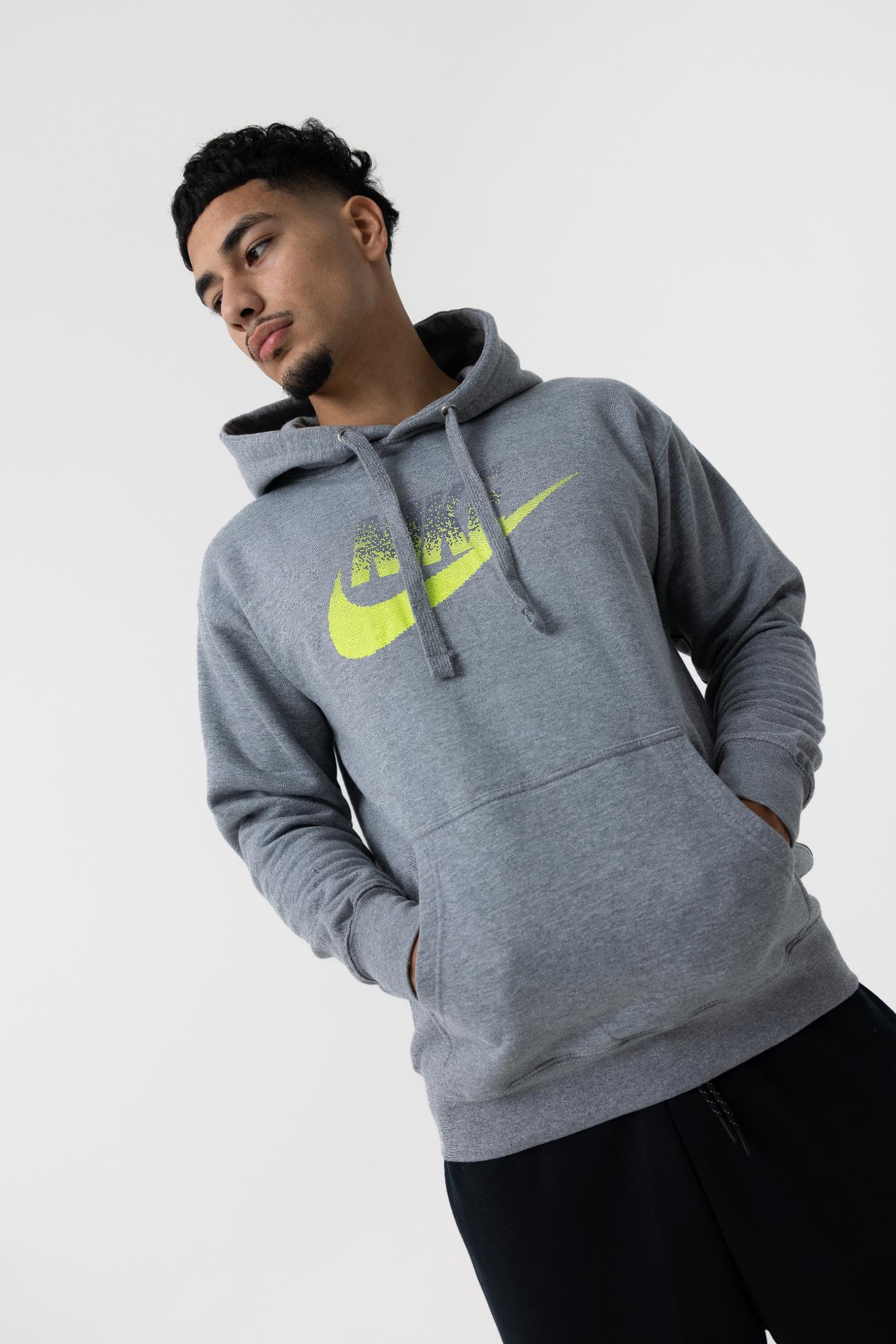 Nike Mens AW77 Futura Hoodie (Grey)