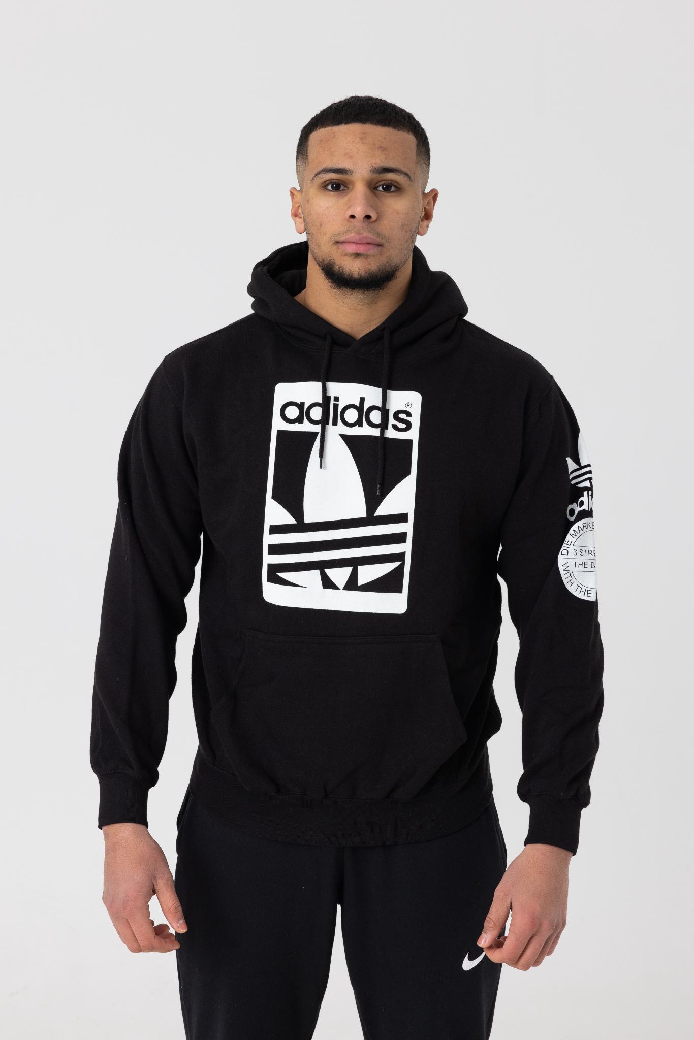 Adidas Mens STR Graph OTH Hoodie (Black)