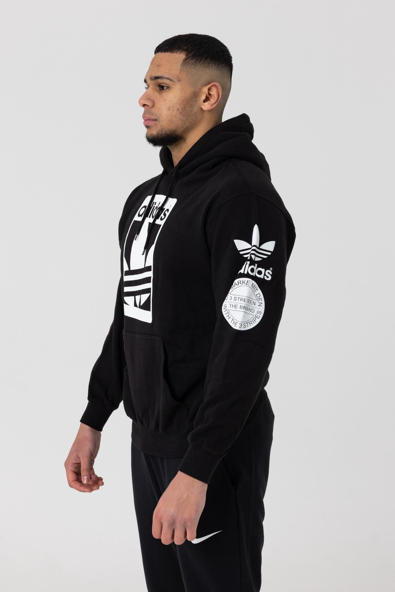 Adidas Mens STR Graph OTH Hoodie (Black)