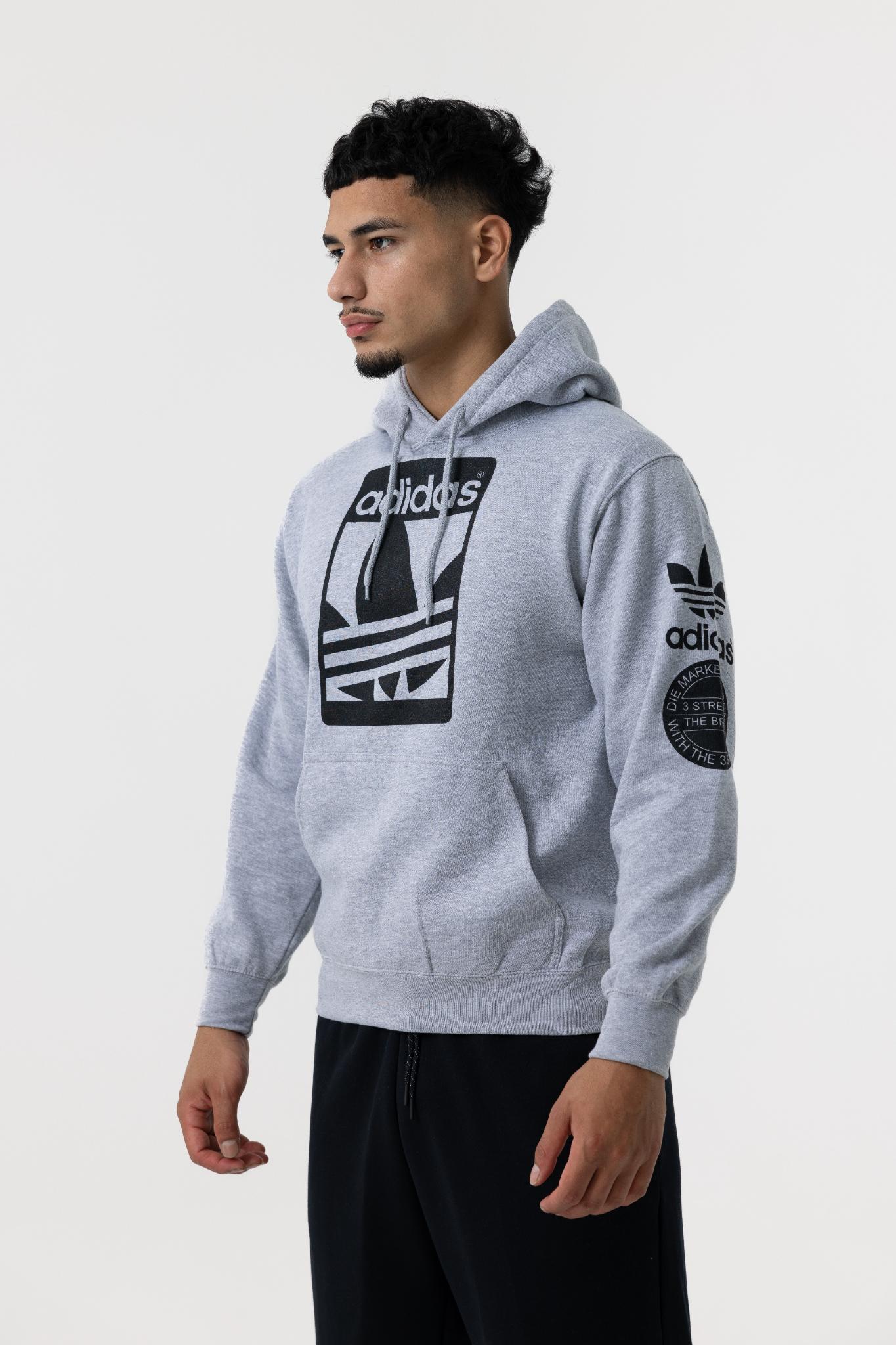 Adidas Mens STR Graph OTH Hoodie (Grey)