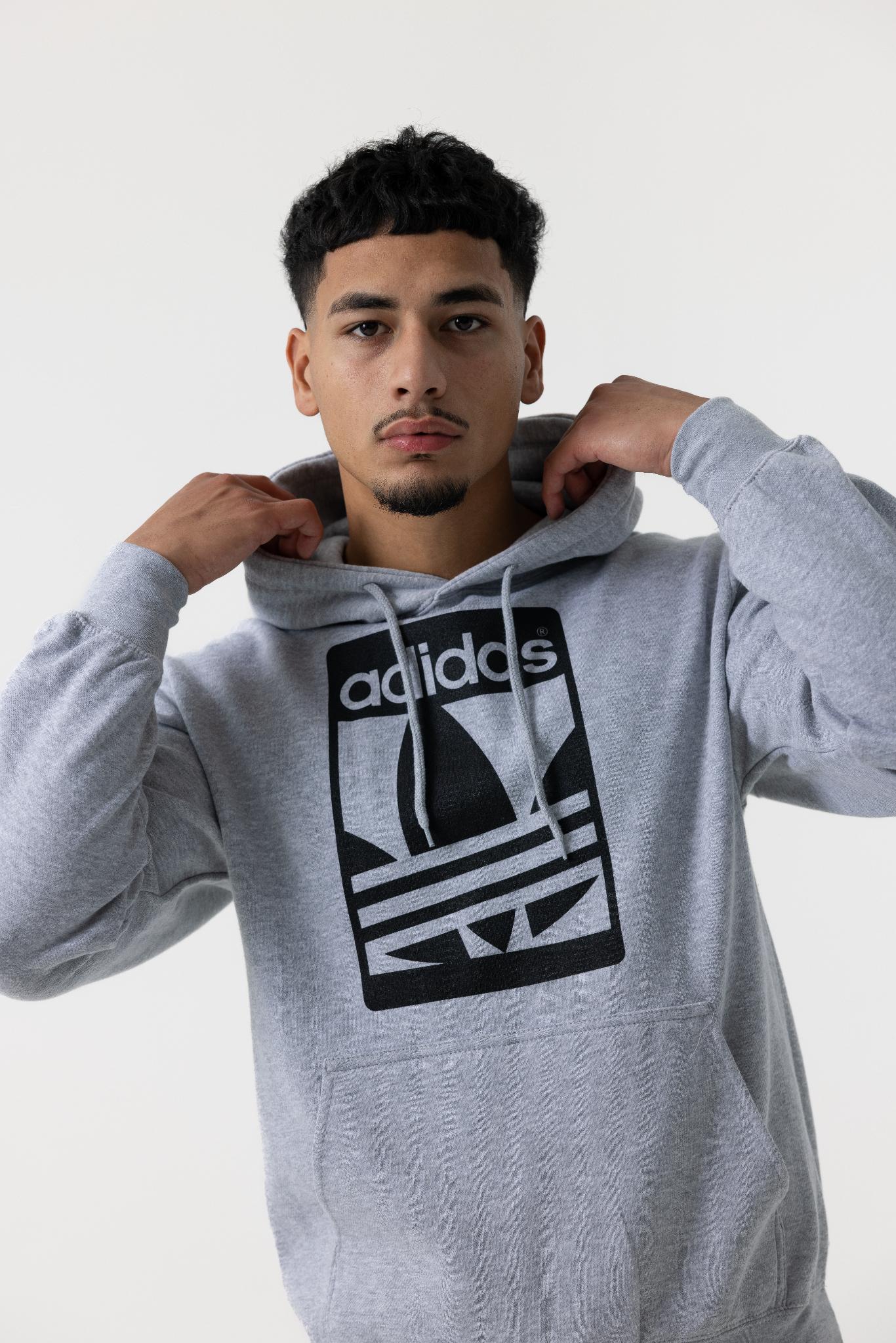 Adidas Mens STR Graph OTH Hoodie (Grey)