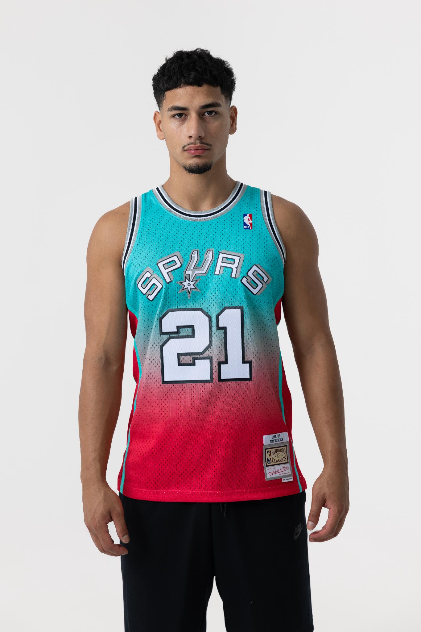 Mitchell & Ness Spurs Fadeaway Swingman Jersey