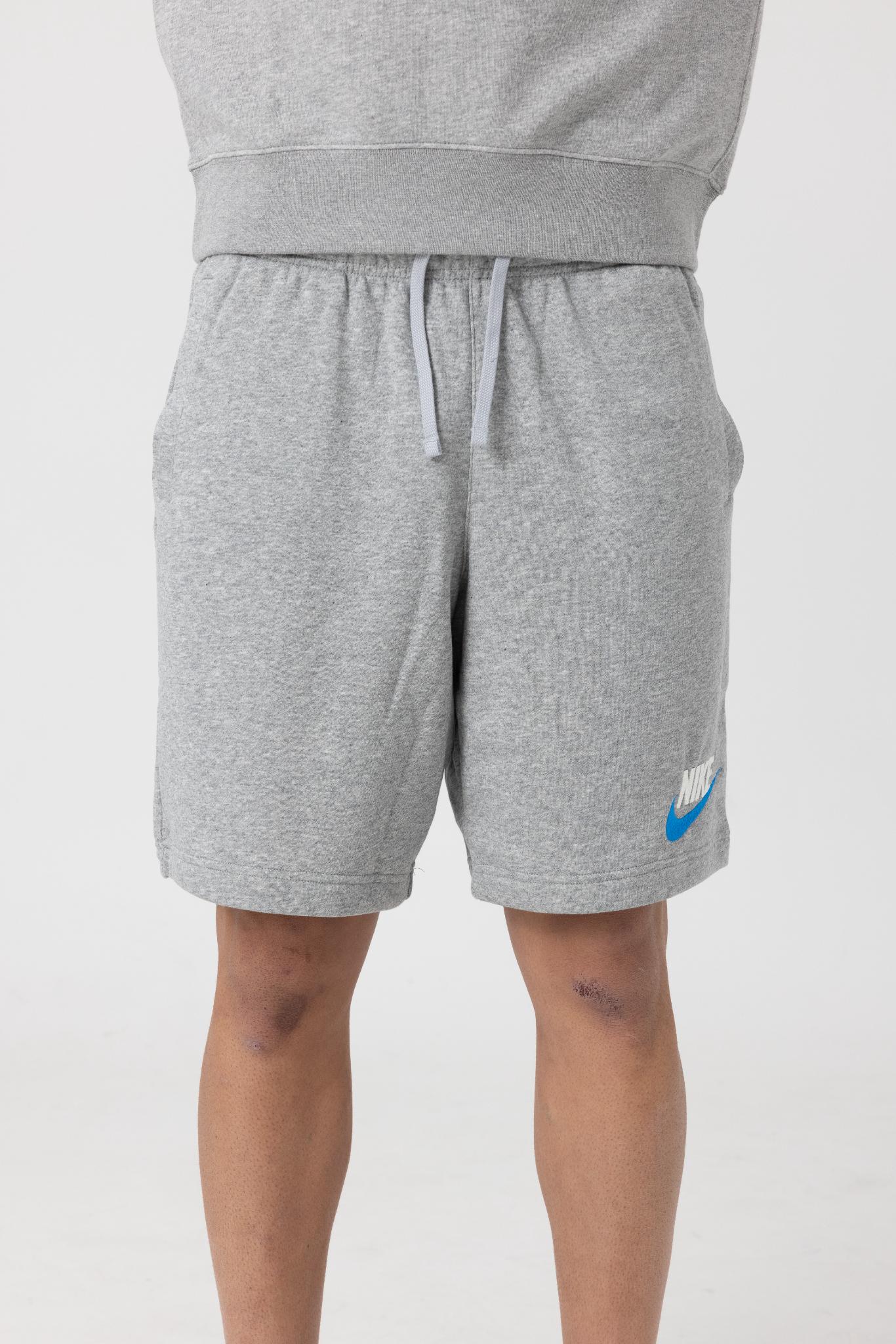 Nike Club French Terry Shorts (Dark Grey Heather)