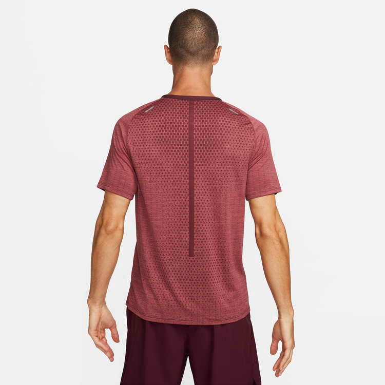 Men's Nike Dri-FIT ADV Short-sleeve Running Top (Maroon)