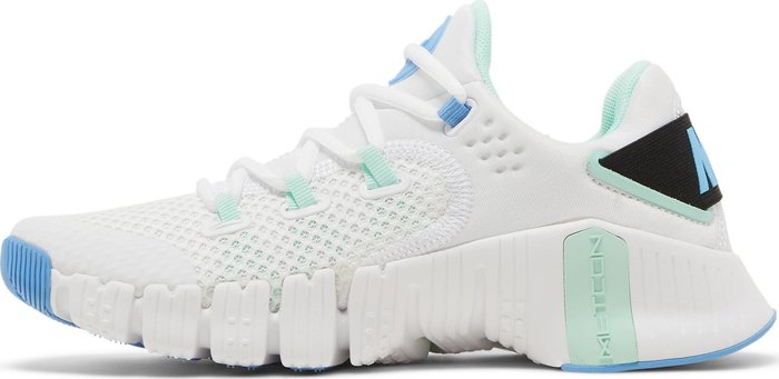 Nike Free Metcon 4 (White/Metallic Silver)