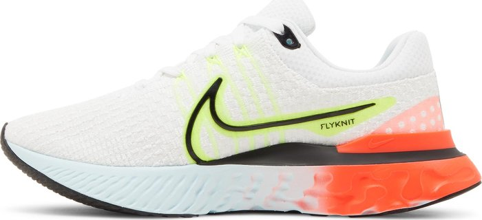 Nike React Infinity Run FK 3 (White/Volt)