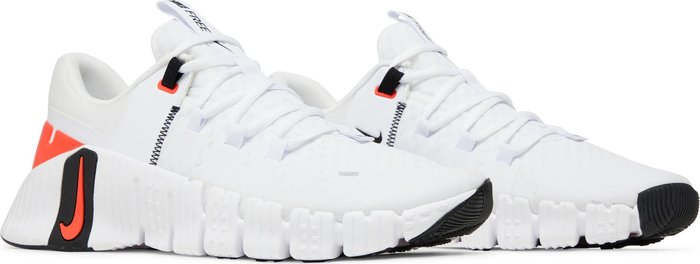 Nike Free Metcon 5 (White/Bright Crimson)