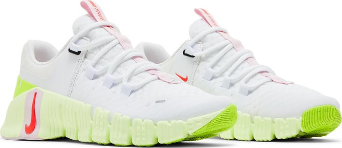 Nike Free Metcon 5 (White/Barely Volt)