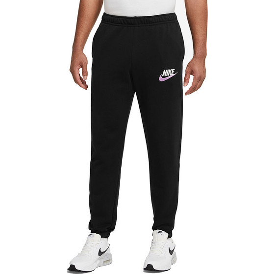 Nike Mens Fleece French Terry Pants (Black/Pink)