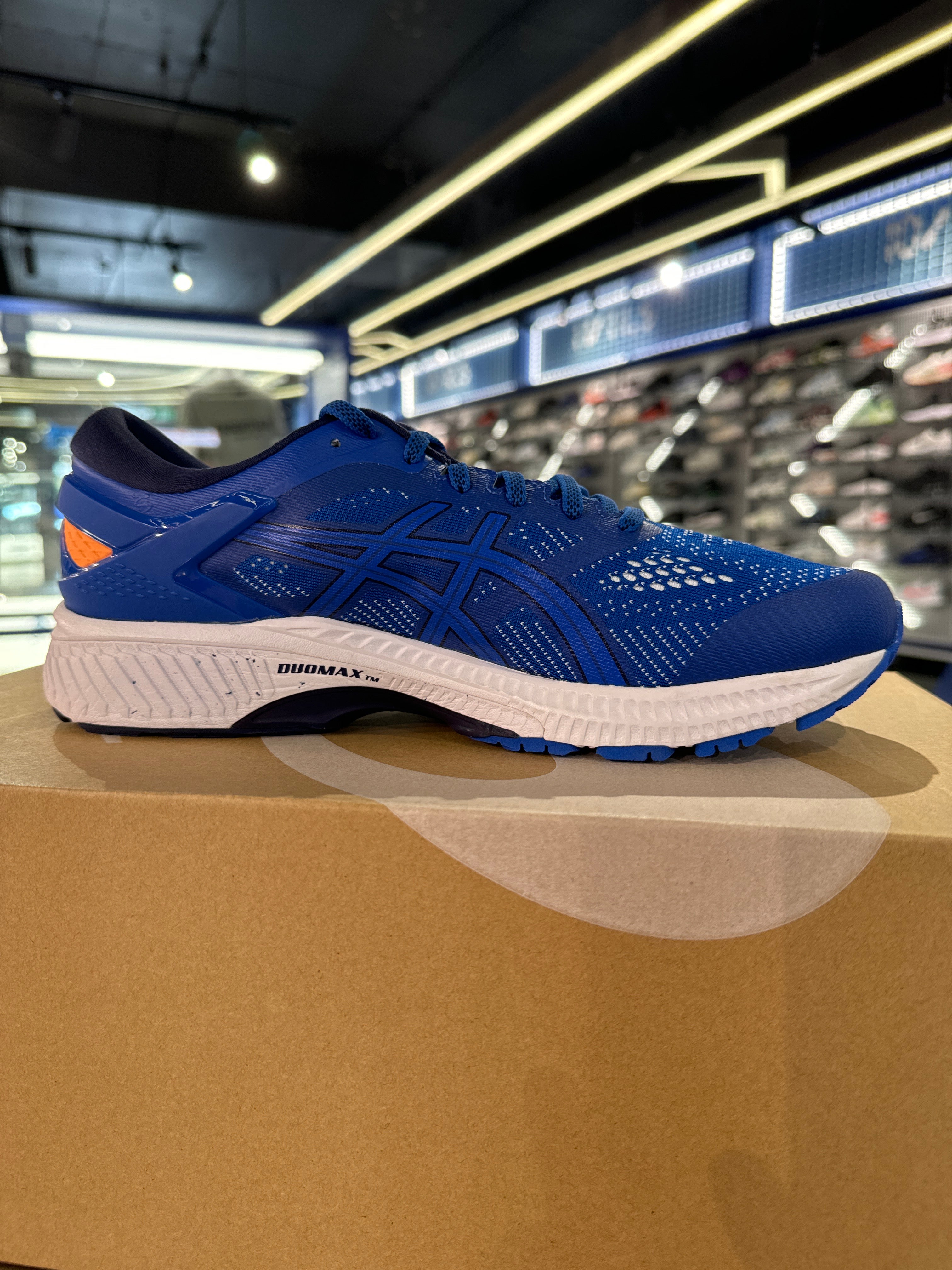 ASICS GEL-Kayano 26 SAMPLE (Tuna Blue/Orange)